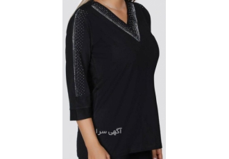 تیشرت زنانه نگین دار