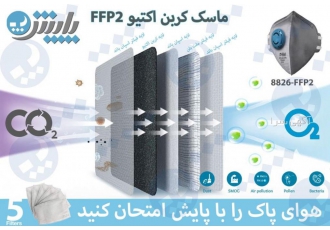 ماسک کربن اکتیو p۳ اصلی سوپاپ دار پایش برای بزرگنمایی کلیک کنید ماسک