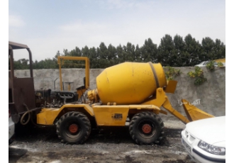 اتومیکسر مرلو ۲۵۰۰ لیتری یکدستگاه اتومیکسر مرلو 2500 لیتری موتور فیات 4