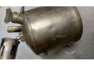 چراغ کوره ایی چراغ کوره ای مارک گلد موهر اصل وقدیمی ب احتمال زیاد دارای