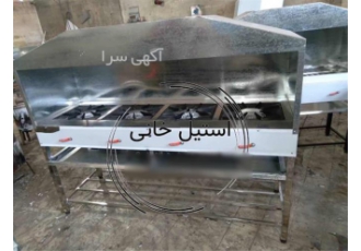 فروش و تولید اجاق خطی ، اجاق خطی استیل