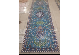 کاشی مسجدی و نصب کاشی کاری در شهرکرد کاشیکاری انواع مسجد و حسینیه کاشی