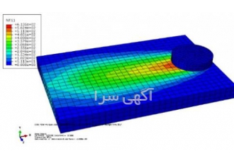 مشاوره و انجام پروژه های صنعتی و دانشجویی با ABAQUS مشاوره و انجام