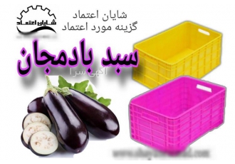 سبد پلاستیکی بادمجان و مرکبات