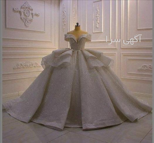 لباس خواب ساتن بلند