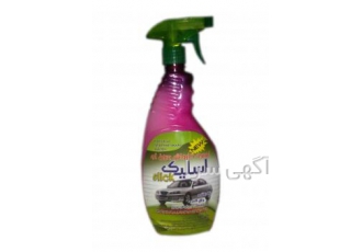 اسپری کارواش بدون آب اسلیک با استفاده از اسپری کارواش بدون آب slickبدون