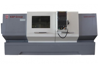 تراش CNC بستر تخت مدل CAK ۵۰*۱۳۵ خاوران صنعت پاسارگاد تراش سی ان سی cnc