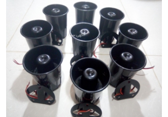 بلندگوی آژیرملودی ماشین زباله بر فروش وارسال پستی تکی وعمده بلندگوی