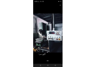 فرز cnc ساخت آلمان دستگاه شیرون کنترل فانوک شیش لامپی ایزو30 Z25 V40
