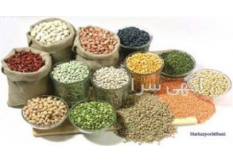 فروش عمده انواع حبوبات انواع حبوبات لوبیا چیتی عدس ماش نخود آبگوشتی