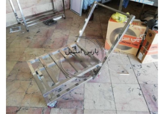 گاری حمل دیگ ، ترولی حمل غذا
