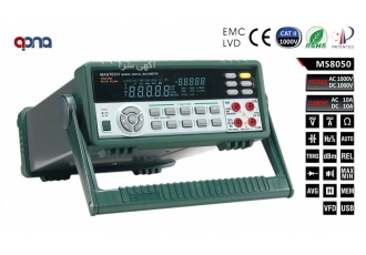 مولتیمتر دیجیتال رومیزی Mastech مدل MS۸۰۵۰ قابلیت اندازه گیری ولتاژ 0