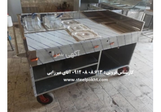 فر ساندویچی ترکیبی متحرک در بندرعباس فر ساندویچ سیار متحرک دارای سنگ