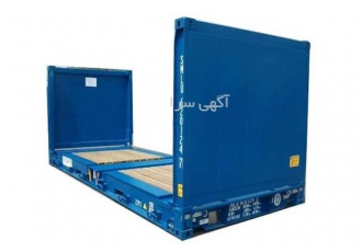 انواع کانتینر تخت flat rack