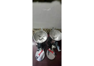 آسیاب گهوارهای عطاری آسیاب گهواره ای 3 و 4 لیتری موتور 1400w ایتالیایی