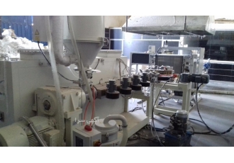 اکسترودر یک دستگاه اکسترودر با قطر ماردون 65 میلی متر و نسبت L D عدد 30