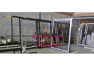 تولیدی درب و پنجره دو جداره upvc ترمال بریک