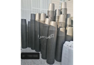 فروش عمده گلدان پلاستیکی گلخانه ای