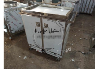 ترالی استیل ، ترولی گرم خانه دار