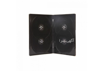 ‫قاب ۴ عددی DVD مشکی AKO استفاده از قاب دی وی دی به عنوان روشی کاملاً