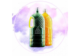 بطری روغن یک لیتری دسته دار گاما
