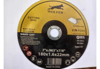 فروش عمده و جزیی صفحه سنگ ساب و برش WOLFER