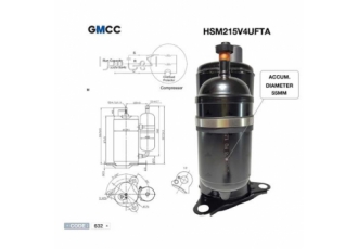 فروش کمپرسور 12 هزار روتاری مدل HSN215