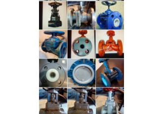 دیافراگم ولو سرامیک / تفلون/ رابر / لاین / اسید / باز ولوهای سرامیک