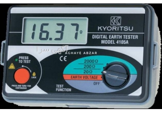 ارت سنج کیوریتسو مدل ۴۱۰۵A دستگاه ارت تستر 1 قابلیت اندازه گیری از 0