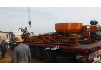فروش دستگاه ماسه شور با کیفیت ، ماسه شور حلزونی