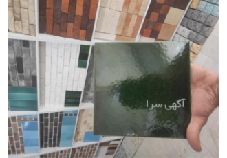 فروش کاشی سنتی لعابی سبز در طیف مختلف در اصفهان کاشی سنتی سبز سیدی کاشی