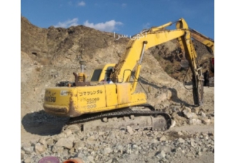 اجاره دهنده بیل مکانیکی زنجیری همراه با پیکور