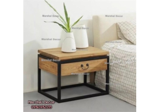 فروش پاتختی شیک و مدرن در کرج پاتختی های زیبا ترکیب چوب و فلز قابل