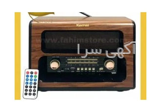 رادیو کیمای مدل KEMAI MD ۱۹۱۰BT قابلیتسه باند رادیوFM AM SW ریموت