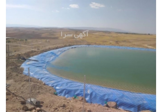 ساخت استخر پیش ساخته ، نصب ژئوممبران ورق ژئوممبران