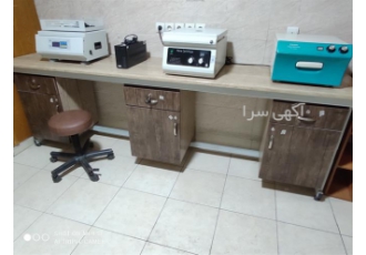 سکوبندی خوش قیمت میز کار استوک در شیراز جهت خرید سکوبندی آزمایشگاهی