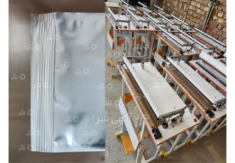 دستگاه دوخت پلاستیک نایلون پرس پلاستیک پدالی در زنجان دستگاه پرس