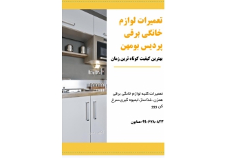 تعمیر کار لوازم برقی خانگی تعمیر لوازم خانگی در پردیس رودهن بومهن تعمیر