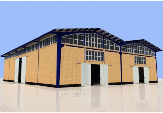 ساخت انواع سالن های صنعتی در تهران ساخت و نصب سوله و کانکس ساخت محصولات