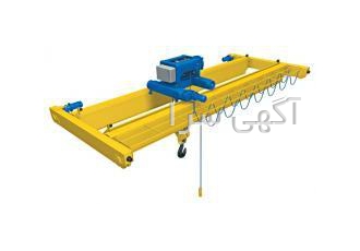 جرثقیل هوایی شرکت ما سازنده انواع تیر ورق اچ تی و سوله و جرثقیل سقفی