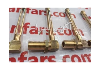 ساید گلاس SIGHT GLASS برنجی یونیت آسیاب سیمان در شیراز ساید گلاس برنزی