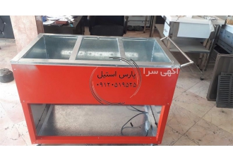 کانتر گرم ۷لگن در تهران کانتر گرم 7 لگن در داخل بن ماری با بخار آب