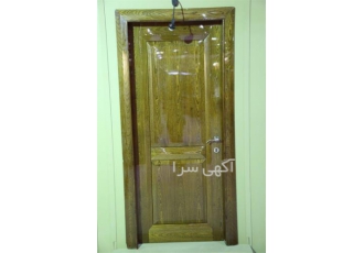 درب های لابی تمام چوب درب ورودی ساختمان در تهران تولید انواع درب چوبی