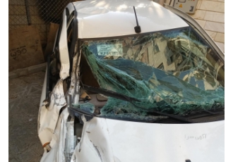 سمند۹۸ تصادفی سمت راست جلو سمند lx مدل 98 کارکرد 80000 تصادفی سمت راست