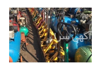 جک پالت و استاکر نو و کارکرده در اصفهان جک پالت های کارکرده اروپایی