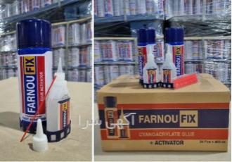 تولید چسب ۱۲۳ فرنوفیکس FARNOUFIX جهت MDF سنگ و کاشی تولیدکننده