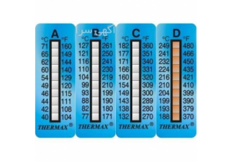 برچسب نشانگر دما THERMAX برند THERMAX مدل برگشت ناپذیر بصورت مندرج واحد