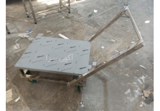 گاری حمل دیگ، ترولی حمل دیگ، ترولی صنعتی