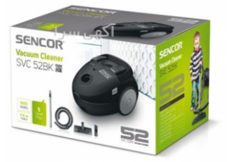 جاروبرقی سنکور SVC۵۲bk در اصفهان جاروبرقی سنکور SVC52bk حداکثر ورودی