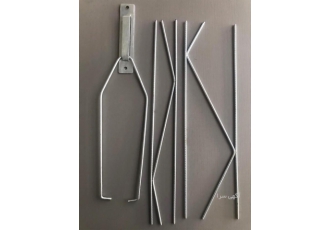 والپست آماده فروش میلگرد بستر نبشی منقطع گیره و قلاب ناودانی منقطع